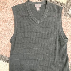 Mens large sweater vest